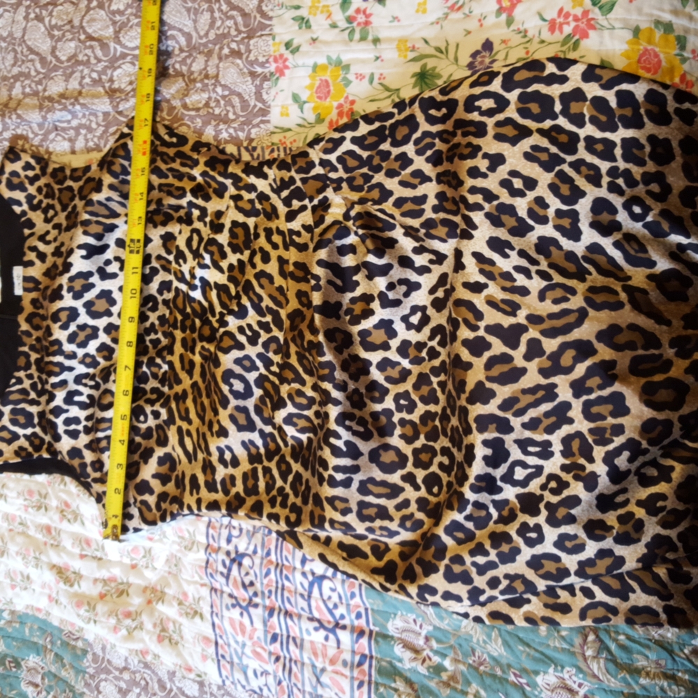 Cache Leopard Print Ruched Dress - image 8